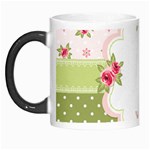 Shabby Chic Roses Morph Mug