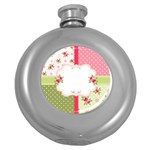 Shabby Chic Roses Hip Flask (5 oz)