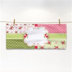 Shabby Chic Roses Hand Towel