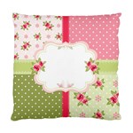 Shabby Chic Roses Standard Cushion Case (One Side)