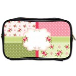 Shabby Chic Roses Toiletries Bag (One Side)