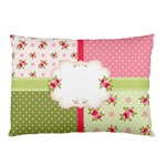 Shabby Chic Roses Pillow Case (Two Sides)