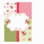 Shabby Chic Roses Small Garden Flag (Two Sides)