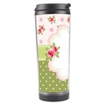 Shabby Chic Roses Travel Tumbler