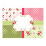 Shabby Chic Roses Double Sided Flano Blanket (Mini)