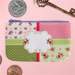 Shabby Chic Roses Large Coin Purse