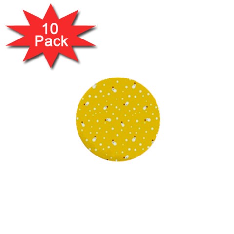 xmas0020 1  Mini Button (10 pack)  from ArtsNow.com Front