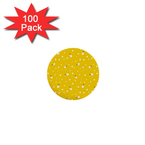 xmas0020 1  Mini Button (100 pack)  from ArtsNow.com Front