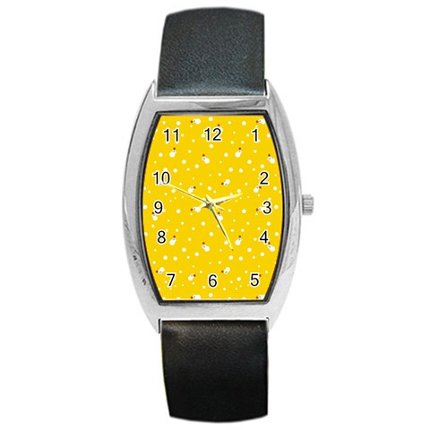 xmas0020 Barrel Style Metal Watch from ArtsNow.com Front