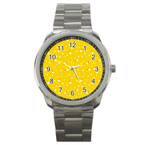 xmas0020 Sport Metal Watch from ArtsNow.com Front