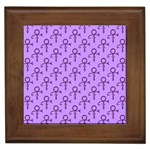 Prince love Symbol Framed Tile