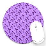 Prince love Symbol Round Mousepad