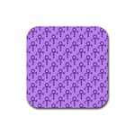 Prince love Symbol Rubber Coaster (Square)