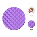 Prince love Symbol Playing Cards (Round)