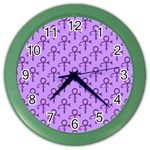 Prince love Symbol Color Wall Clock