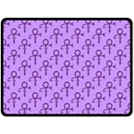 Prince love Symbol Fleece Blanket (Large)