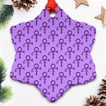 Prince love Symbol Ornament (Snowflake)