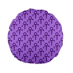 Prince love Symbol Standard 15  Premium Round Cushion 