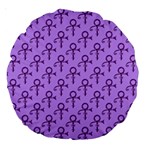 Prince love Symbol Large 18  Premium Round Cushion 