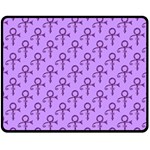 Prince love Symbol Double Sided Fleece Blanket (Medium)