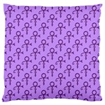 Prince love Symbol Large Flano Cushion Case (One Side)