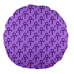 Prince love Symbol Large 18  Premium Flano Round Cushion 