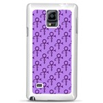 Prince love Symbol Samsung Galaxy Note 4 Case (White)