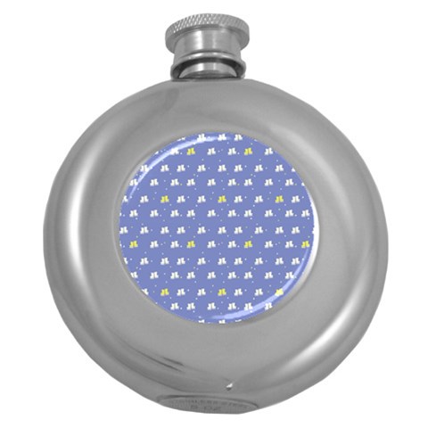 xmas0050 Hip Flask (5 oz) from ArtsNow.com Front