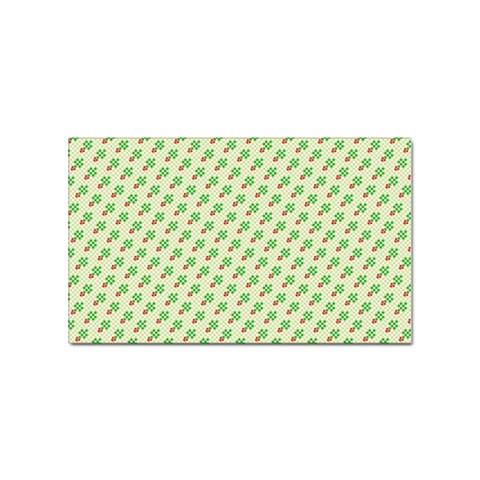 xmas0016 Sticker Rectangular (10 pack) from ArtsNow.com Front