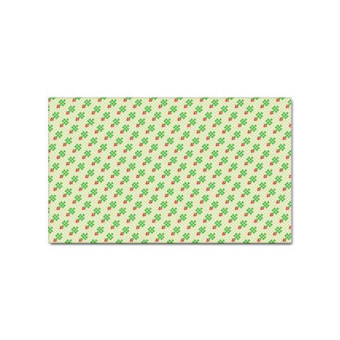 xmas0016 Sticker Rectangular (100 pack) from ArtsNow.com Front