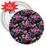 d20 Dice 3  Button (10 pack)