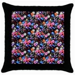 d20 Dice Throw Pillow Case (Black)