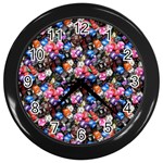 d20 Dice Wall Clock (Black)