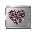 d20 Dice Mega Link Heart Italian Charm (18mm)