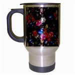 d20 Dice Travel Mug (Silver Gray)