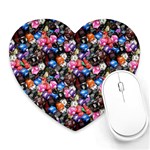 d20 Dice Heart Mousepad