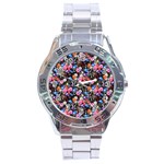 d20 Dice Stainless Steel Analogue Watch