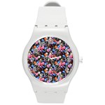 d20 Dice Round Plastic Sport Watch (M)