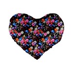 d20 Dice Standard 16  Premium Heart Shape Cushion 