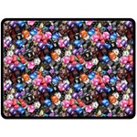 d20 Dice Double Sided Fleece Blanket (Large)