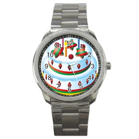 sxmas05 Sport Metal Watch from ArtsNow.com Front