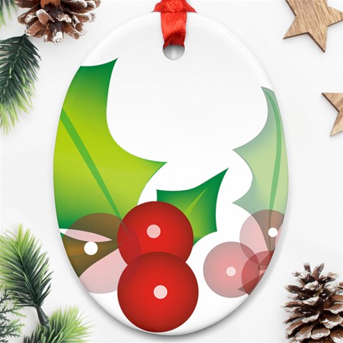 sxmas10 Ornament (Oval) from ArtsNow.com Front