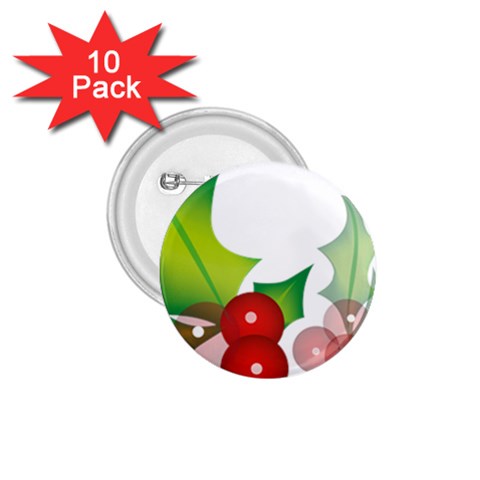 sxmas10 1.75  Button (10 pack)  from ArtsNow.com Front