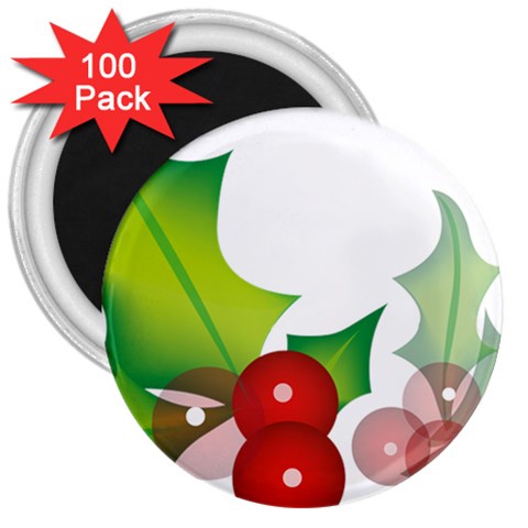 sxmas10 3  Magnet (100 pack) from ArtsNow.com Front