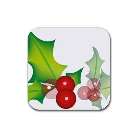 sxmas10 Rubber Coaster (Square) from ArtsNow.com Front