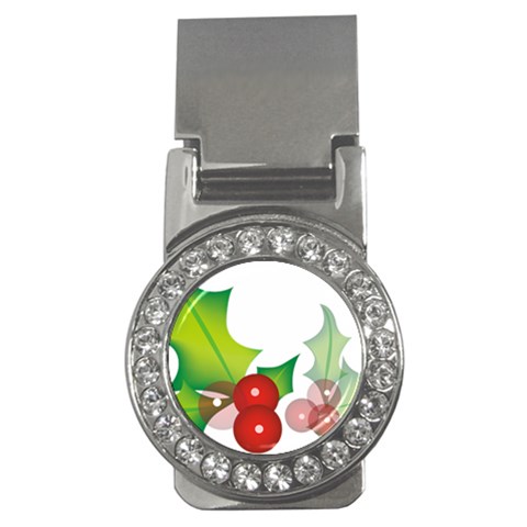 sxmas10 Money Clip (CZ) from ArtsNow.com Front