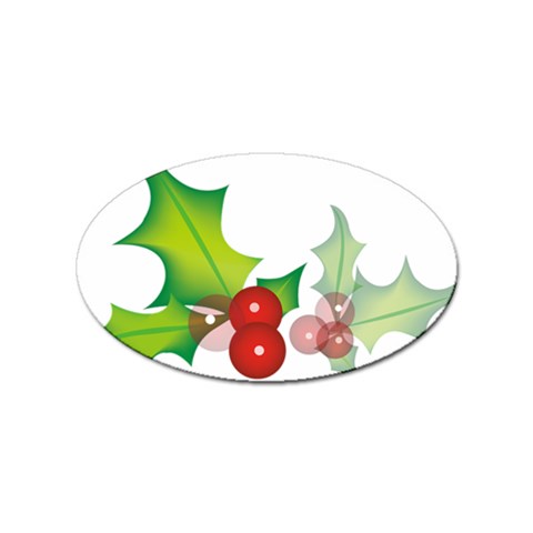 sxmas10 Sticker (Oval) from ArtsNow.com Front