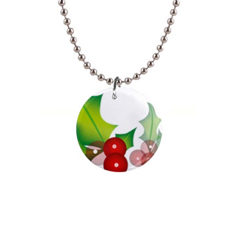 sxmas10 1  Button Necklace from ArtsNow.com Front