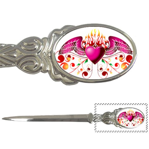 heart005 Letter Opener from ArtsNow.com Front