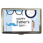 hipster happy Fathers Day  Cigarette Money Case